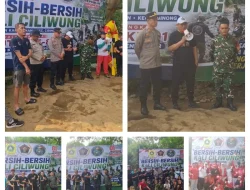 Semarak HUT Ke-81 RI, PWI Kabupaten Bogor Ajak Masyarakat Jaga Kebersihan Ciliwung