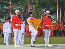 Paskibraka Kabupaten Bogor Lega Usai Sukses Kibarkan Merah Putih