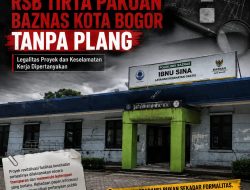 Revitalisasi Klinik BAZNAS Kota Bogor Disorot, Legalitas dan K3 Dipertanyakan