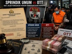 OTT Menangkap Peristiwa, Sprindik Membongkar Jaringan