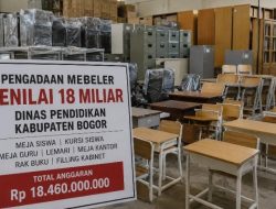 Ada Mebeler SDN Senilai Rp18 Miliar di Dinas Pendidikan Kabupaten Bogor