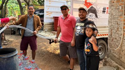 Tangki Gajah PSI Parungpanjang Jadi Andalan Warga Saat Kemarau