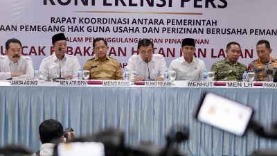 Menteri Nusron Peringatkan Pengusaha: Kebakaran Lahan Dapat Batalkan HGU